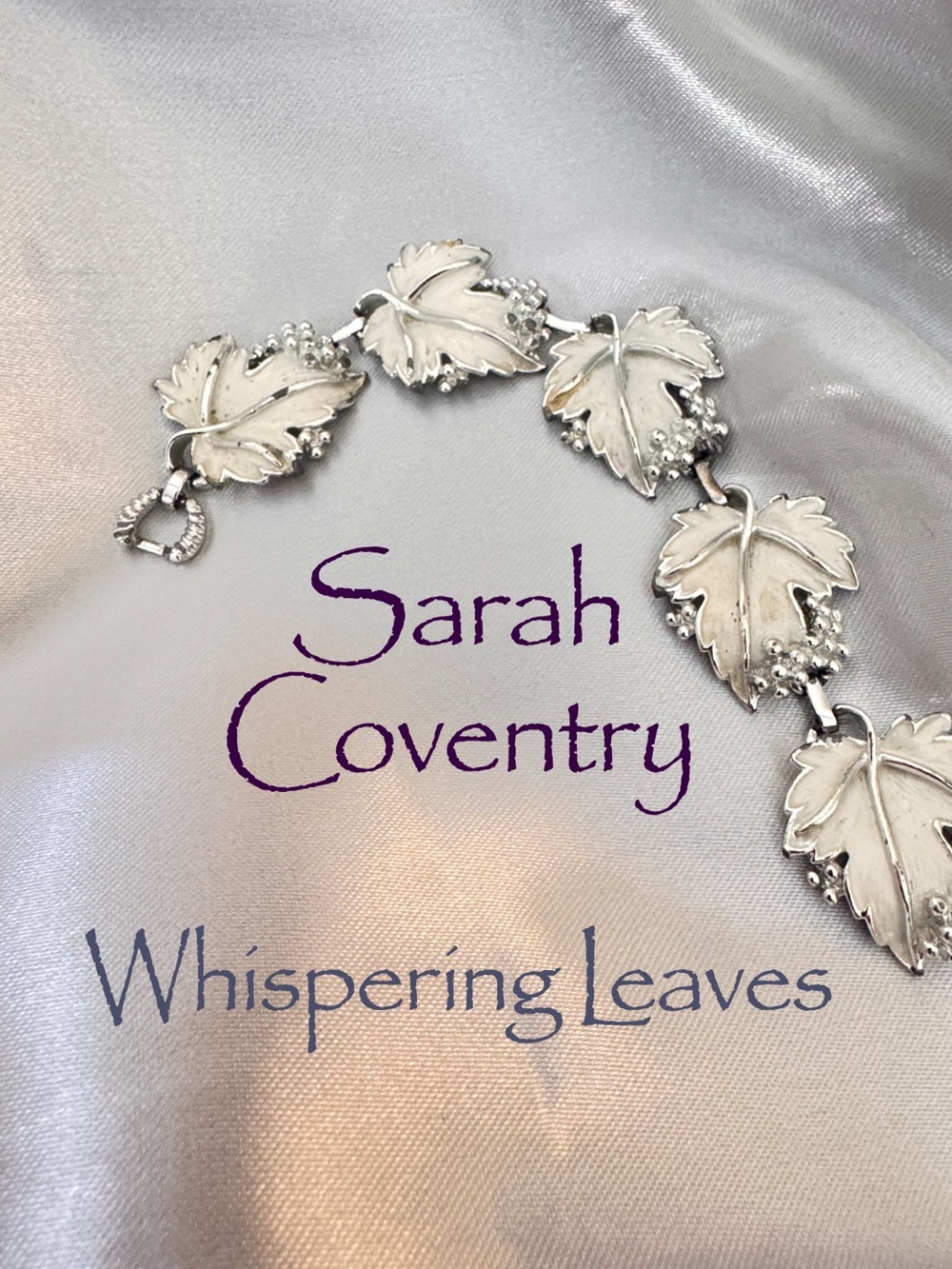 Vintage Sarah Coventry “Whispering Leaves” Bracelet. - Picture 1 of 8